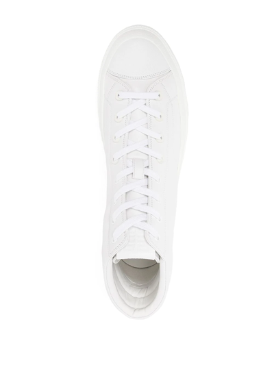 Givenchy White City High-top Sneakers In Weiss