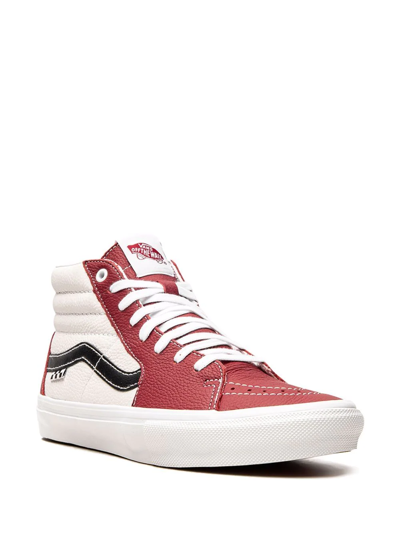 Shop Vans Sk8-hi Sport Sneakers In Weiss