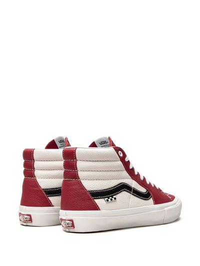 Shop Vans Sk8-hi Sport Sneakers In Weiss