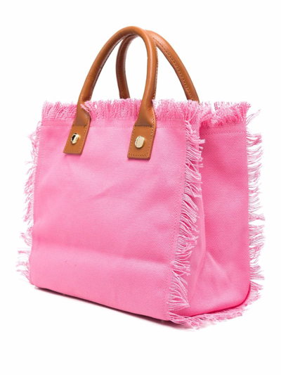 Shop Melissa Odabash Porto Cervo Tote Bag In Rosa