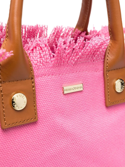 Shop Melissa Odabash Porto Cervo Tote Bag In Rosa
