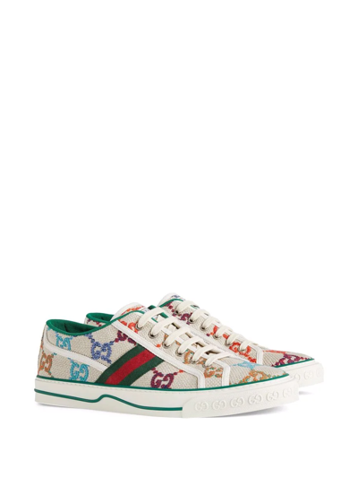Shop Gucci Tennis 1977 Sneakers In Nude