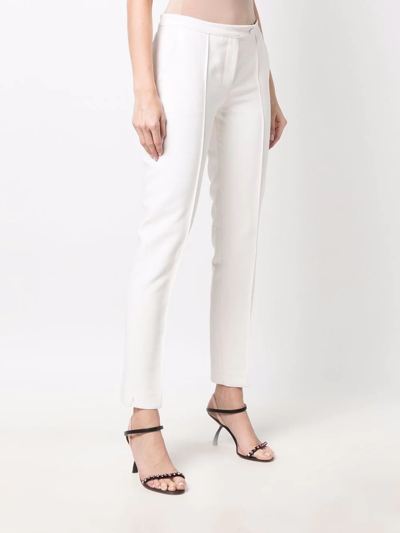 Shop Styland Mid-rise Tailored Trousers In Nude