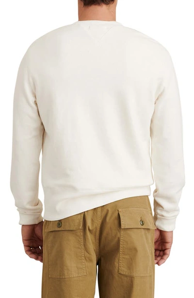 Shop Alex Mill Cotton Crewneck Sweatshirt In Natural