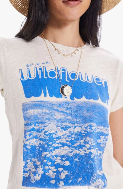 Shop Mother The Sinful Supérieur Tee In Wildflowers