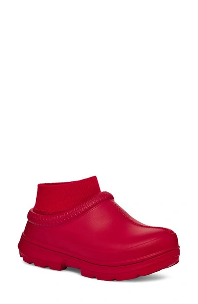 Shop Ugg Tasman X Waterproof Clog In Samba Red