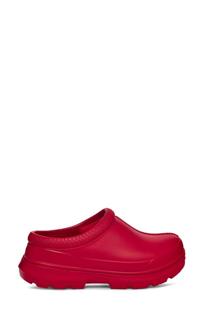 Shop Ugg Tasman X Waterproof Clog In Samba Red