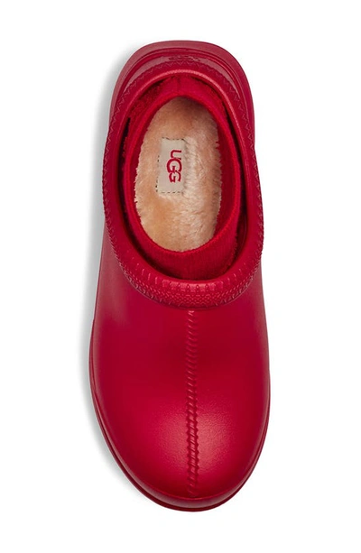 Shop Ugg Tasman X Waterproof Clog In Samba Red