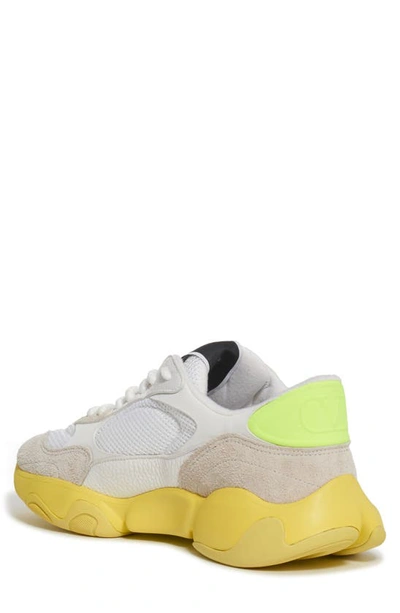 Shop Valentino Runner Bubbleback Low Top Sneaker In White Yellow