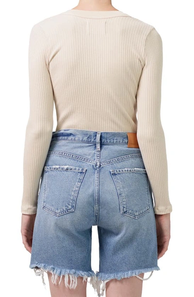 Shop Citizens Of Humanity Freja Cardigan Sweater In Hay