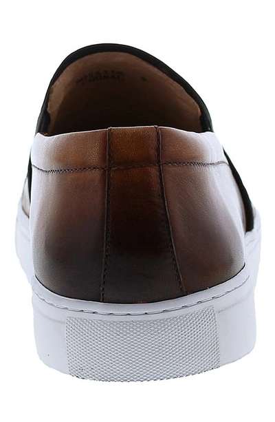 Shop Robert Graham Erosion Slip-on In Cognac