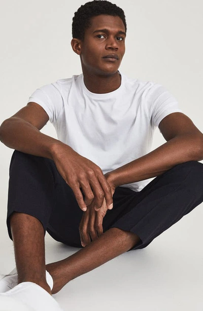 Shop Reiss Bless Cotton T-shirt In White