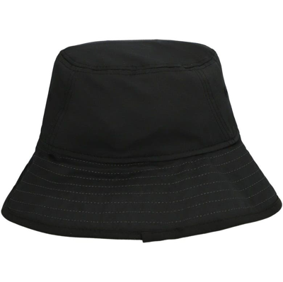 Shop New Era Black Atlanta United Fc Kick-off Packable Bucket Hat