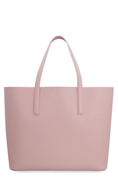 Shop Givenchy Wing Leather Tote In Pink