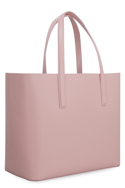 Shop Givenchy Wing Leather Tote In Pink