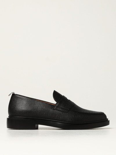 Shop Thom Browne Loafers Shoes Men  In Black