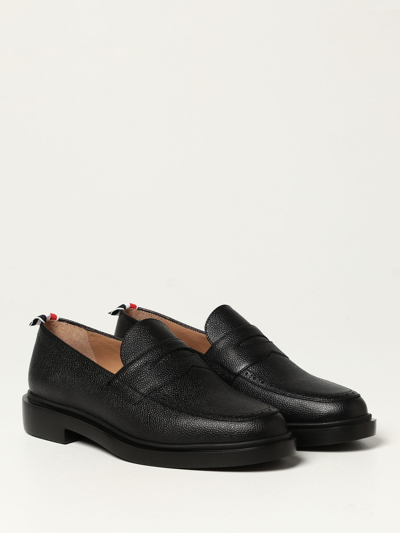 Shop Thom Browne Loafers Shoes Men  In Black