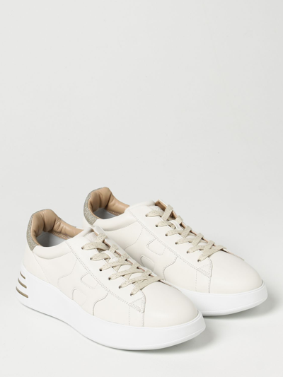 Shop Hogan Rebel Sneakers In Yellow Cream