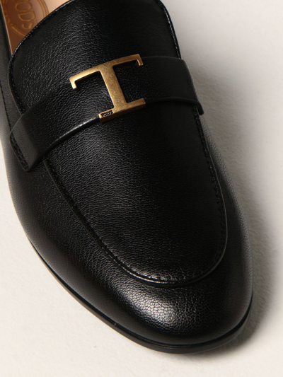 Tod's T Timeless Loafers In Black | ModeSens
