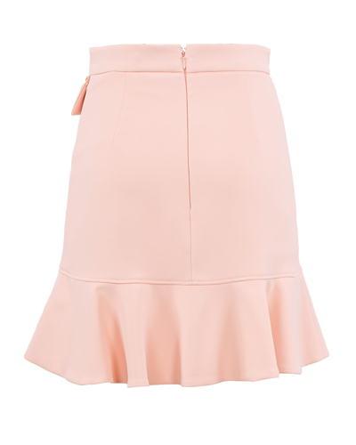Shop Elisabetta Franchi Miniskirt In Rosa