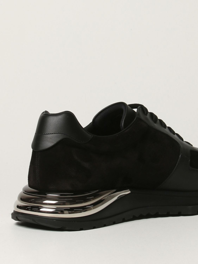 Shop Ferragamo Sneakers Shoes Men Salvatore  In Black