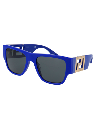 Shop Versace 0ve4403 Sunglasses In 529487 Blue