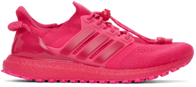 Shop Adidas X Ivy Park Pink Ultraboost Og Sneakers In Shock Pink/real Mage