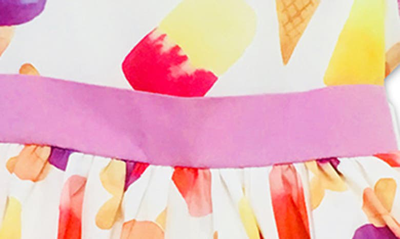 Joe-ella Ice Cream Print Dress In Pink