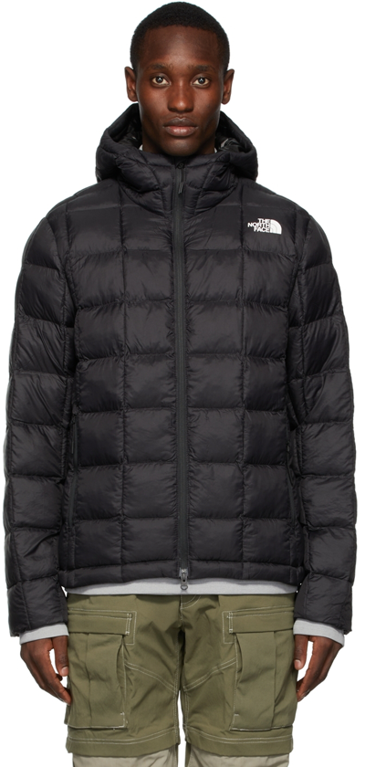 Shop The North Face Black Super Hoodie Puffer Jacket In Jk3 Tnf Blk