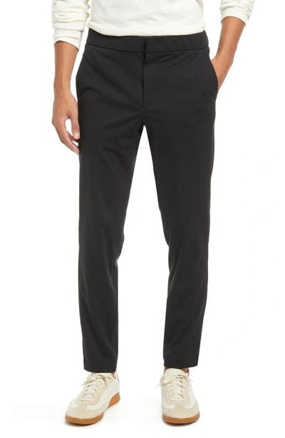 Shop Bonobos Wfhq Slim Straight Leg Pants In Jet Black