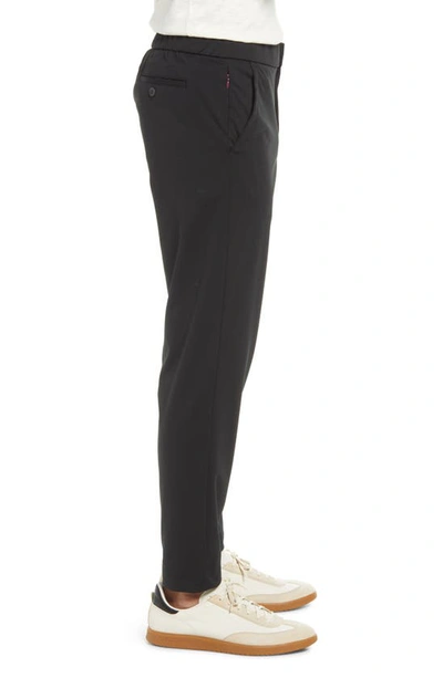 Shop Bonobos Wfhq Slim Straight Leg Pants In Jet Black