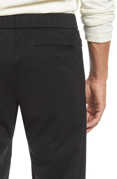 Shop Bonobos Wfhq Slim Straight Leg Pants In Jet Black