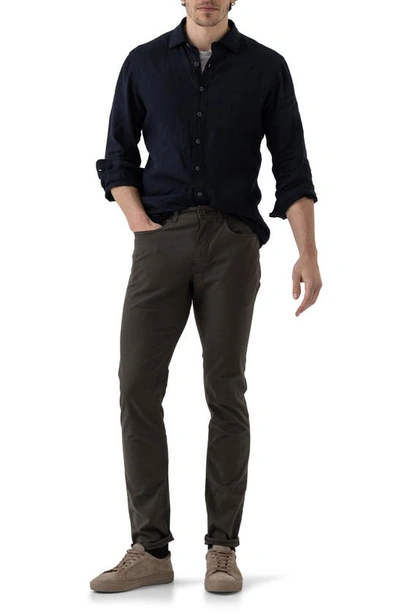 Rodd & Gunn Straight Leg Stretch Cotton Pants In Forest