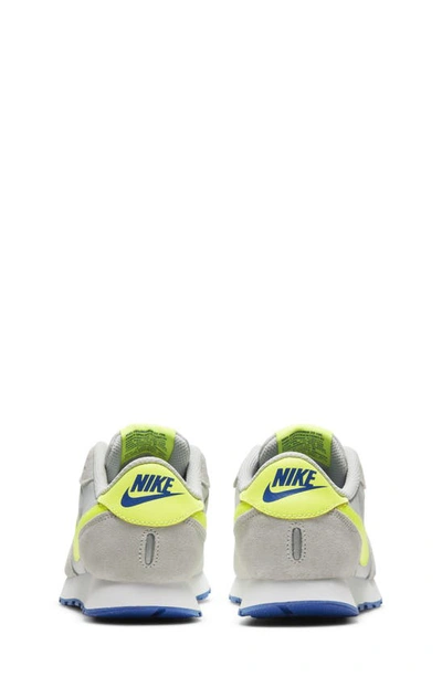 Shop Nike Md Valiant Sneaker In Grey/ Volt/ Royal/ White