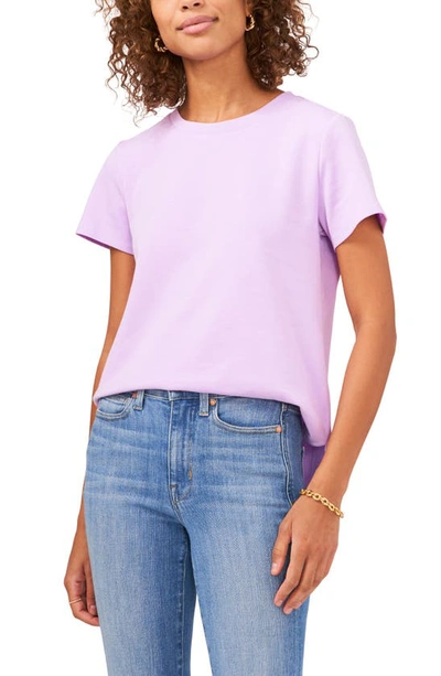 Shop Vince Camuto Short Sleeve T-shirt In Purple