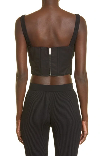 Shop Dion Lee Corset Laced Utility Tank In Black