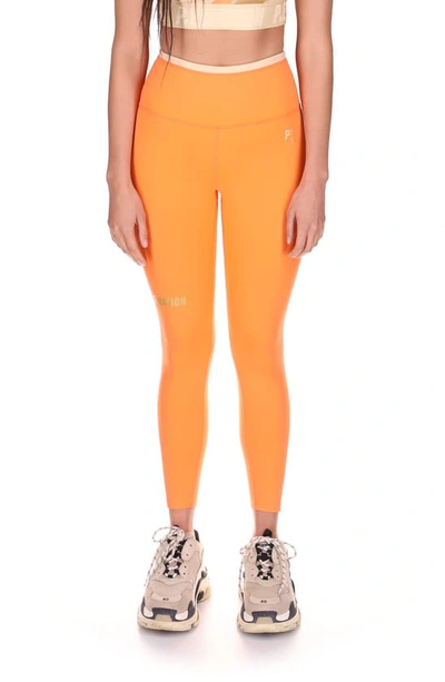 Shop P.e Nation Uprise Leggings In Nectarine