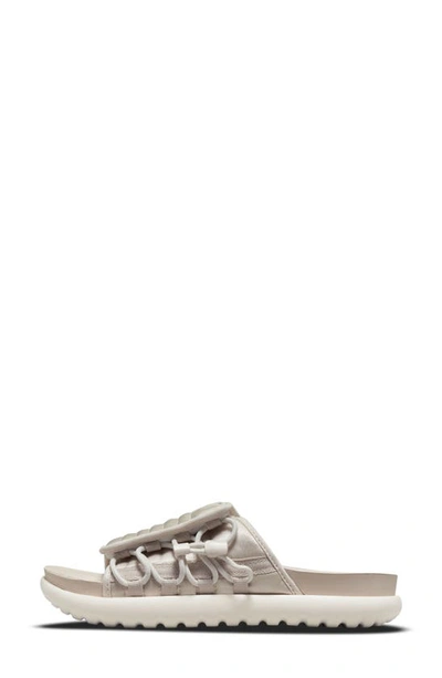 Shop Nike Asuna 2 Slide Sandal In Light Brown/ Pale Ivory/ White