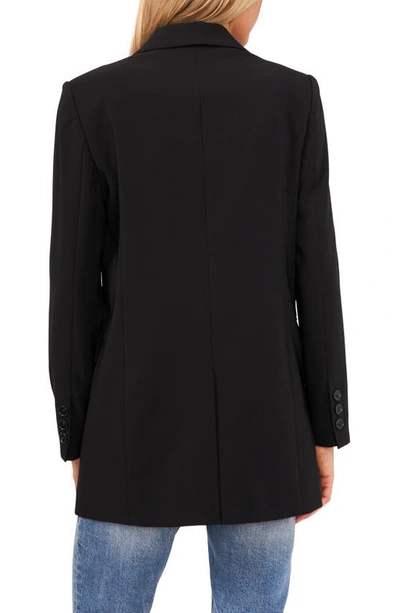 Shop Vince Camuto Notch Collar Blazer In Rich Black