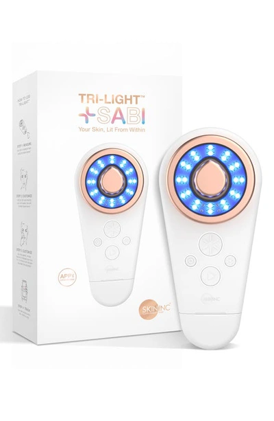 Shop Skin Inc Tri-light +sabi Ai Led Light Therapy Device In White