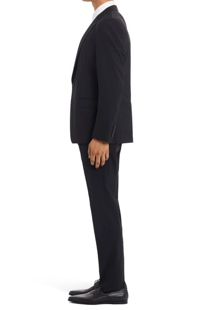 Shop Dolce & Gabbana Martini Fit Stretch Wool Suit In Nero