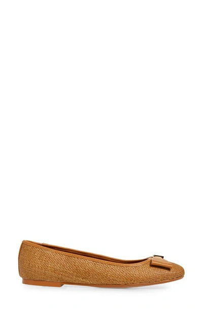 Shop Ted Baker Sualli Flat In Natural