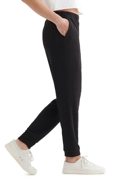 Shop Lucky Brand Cloud Jersey Easy Joggers In Jet Black
