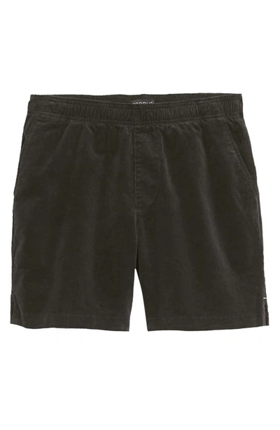 Shop Goodlife Stretch Corduroy Shorts In Black