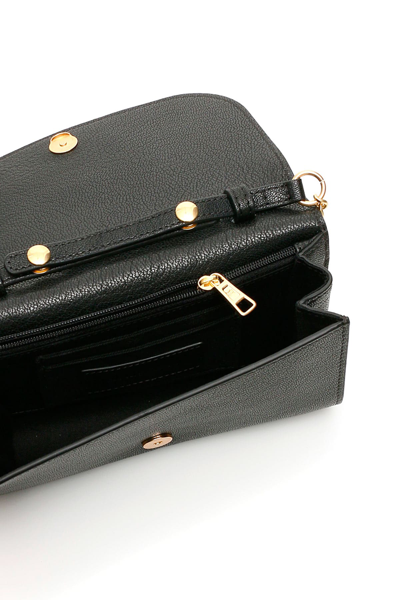 Shop See By Chloé Hana Long Wallet Chain Mini Bag In Black