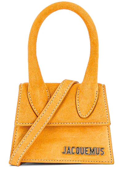 Shop Jacquemus Le Chiquito Bag In Orange