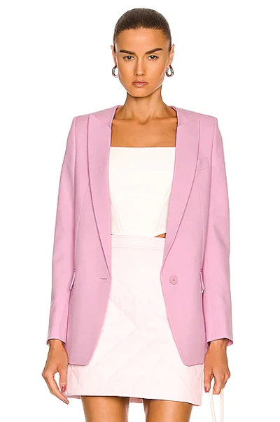 Shop Stella Mccartney Tailored Jacket In Orchid