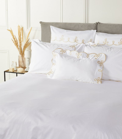 Shop Haremlique Istanbul Sariyer Pillow Sham Pair (50cm X 75cm) In White