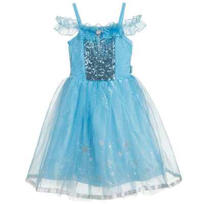 Shop Souza Girls Blue Ice-queen Costume Dress