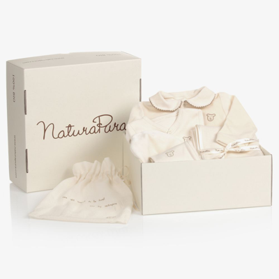 Shop Naturapura Ivory Organic Cotton Baby Welcome Gift Set